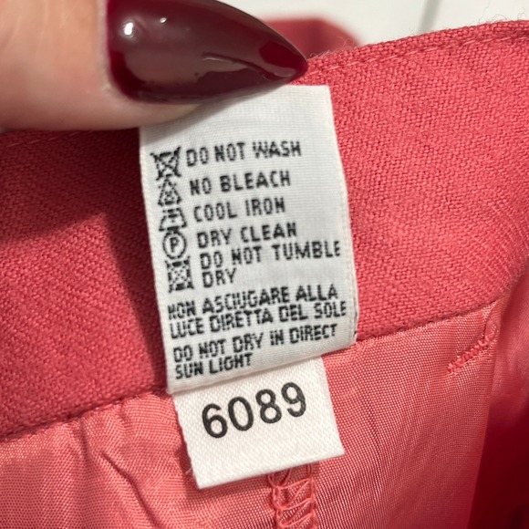 Vintage 80s United Colors of Benetton Wool Pleated High Waisted Shorts 8 Italy - Picture 5 of 13